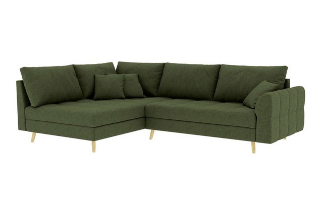 99rooms Ecksofa Bella, Sofa L-Form mit Hocker, links oder rechts bestellbar günstig online kaufen