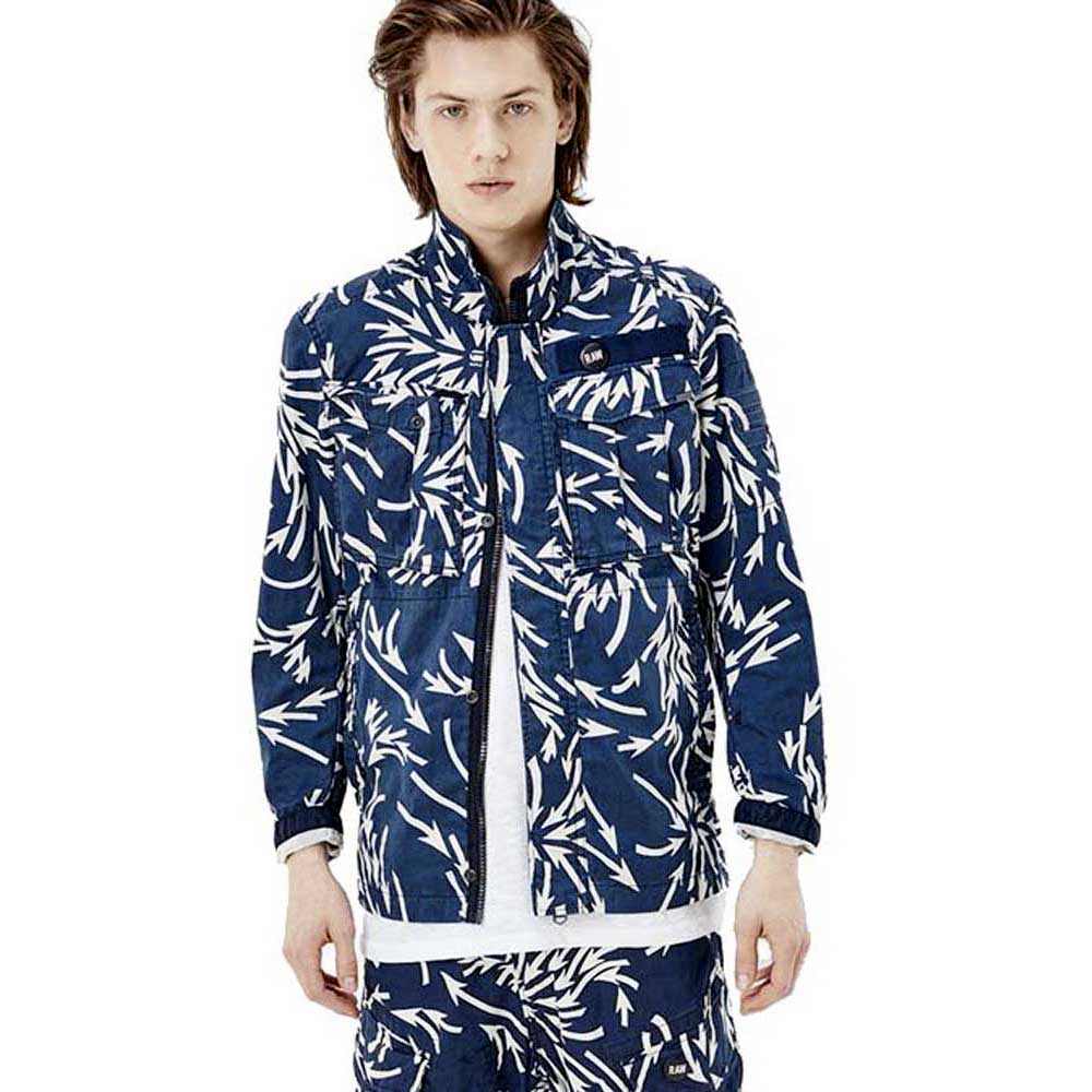 G-star Rovic Überhemd L Blue Patterned günstig online kaufen