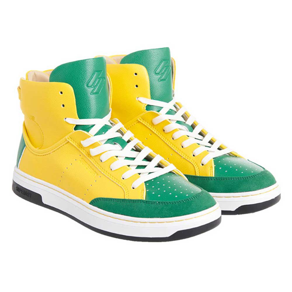 Superdry Vegan Basker Sport High Sportschuhe EU 45 Nautical Yellow / Green günstig online kaufen