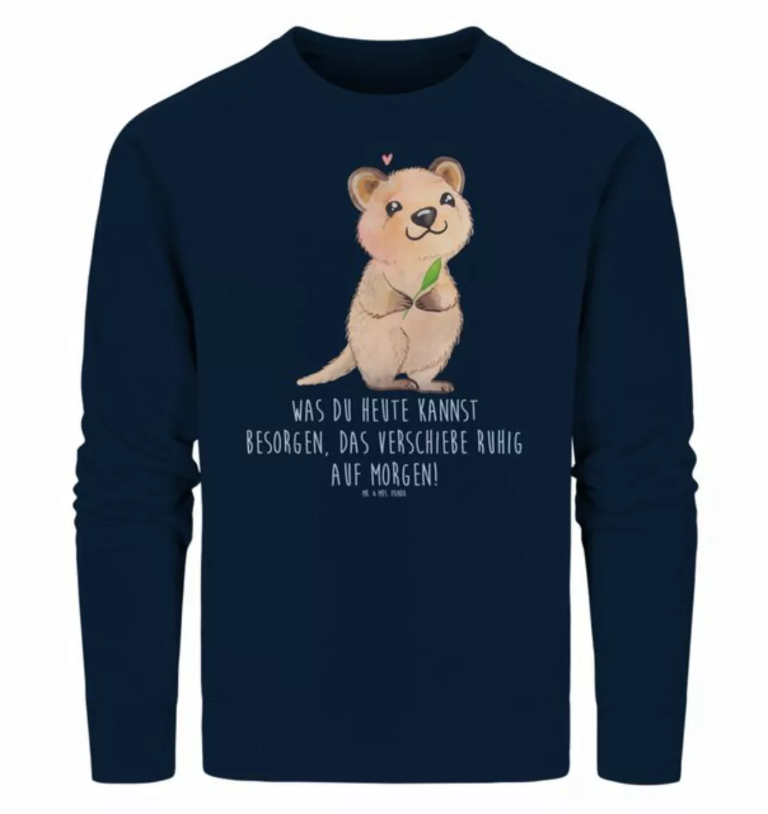 Mr. & Mrs. Panda Longpullover Größe XL Quokka Happy - French Navy - Geschen günstig online kaufen