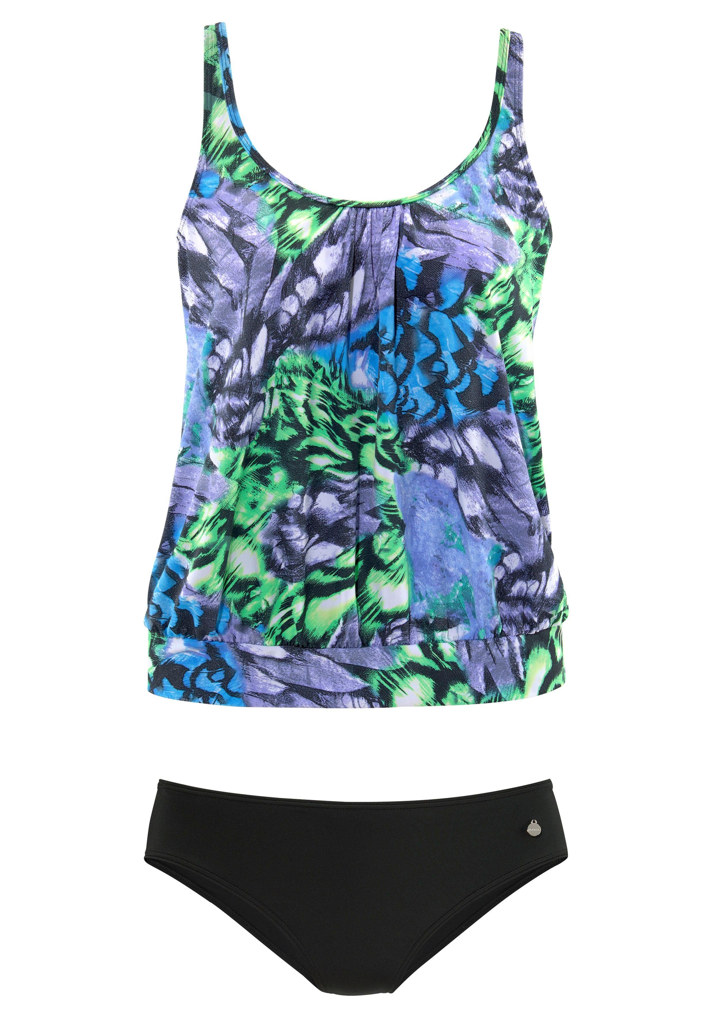 LASCANA Oversize-Tankini im fantasievollen Trend-Design günstig online kaufen