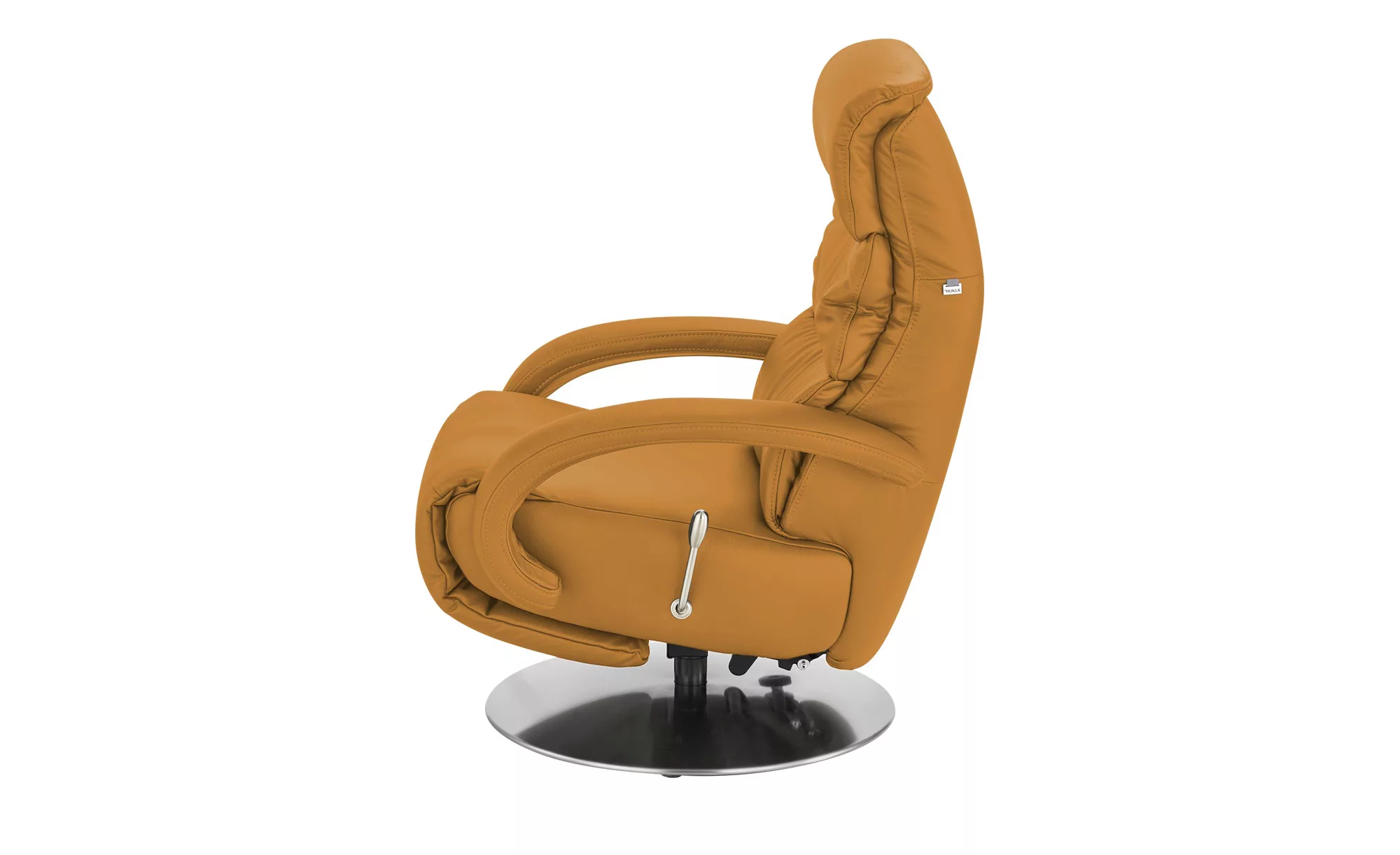 Hukla Leder-Relaxsessel  Florian ¦ orange ¦ Maße (cm): B: 73 H: 102 T: 91 P günstig online kaufen