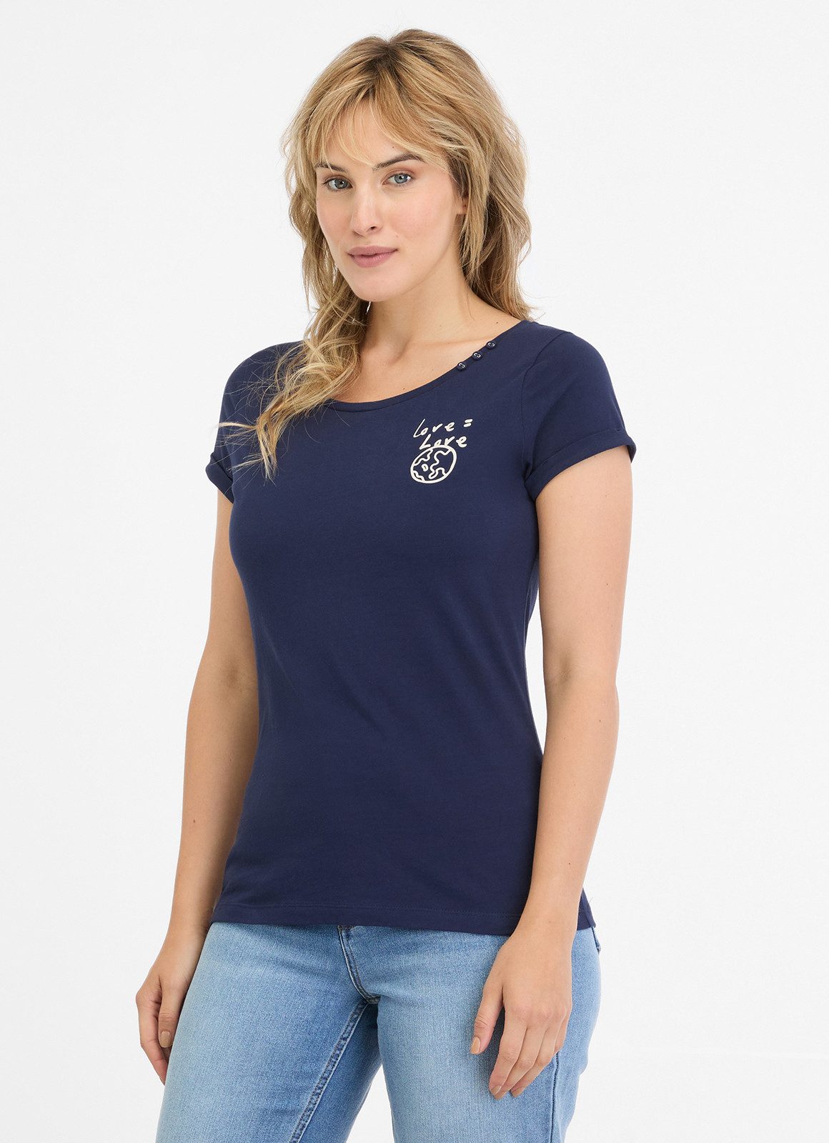 Ragwear T-Shirt FLLORAH PP GOTS mit günstig online kaufen