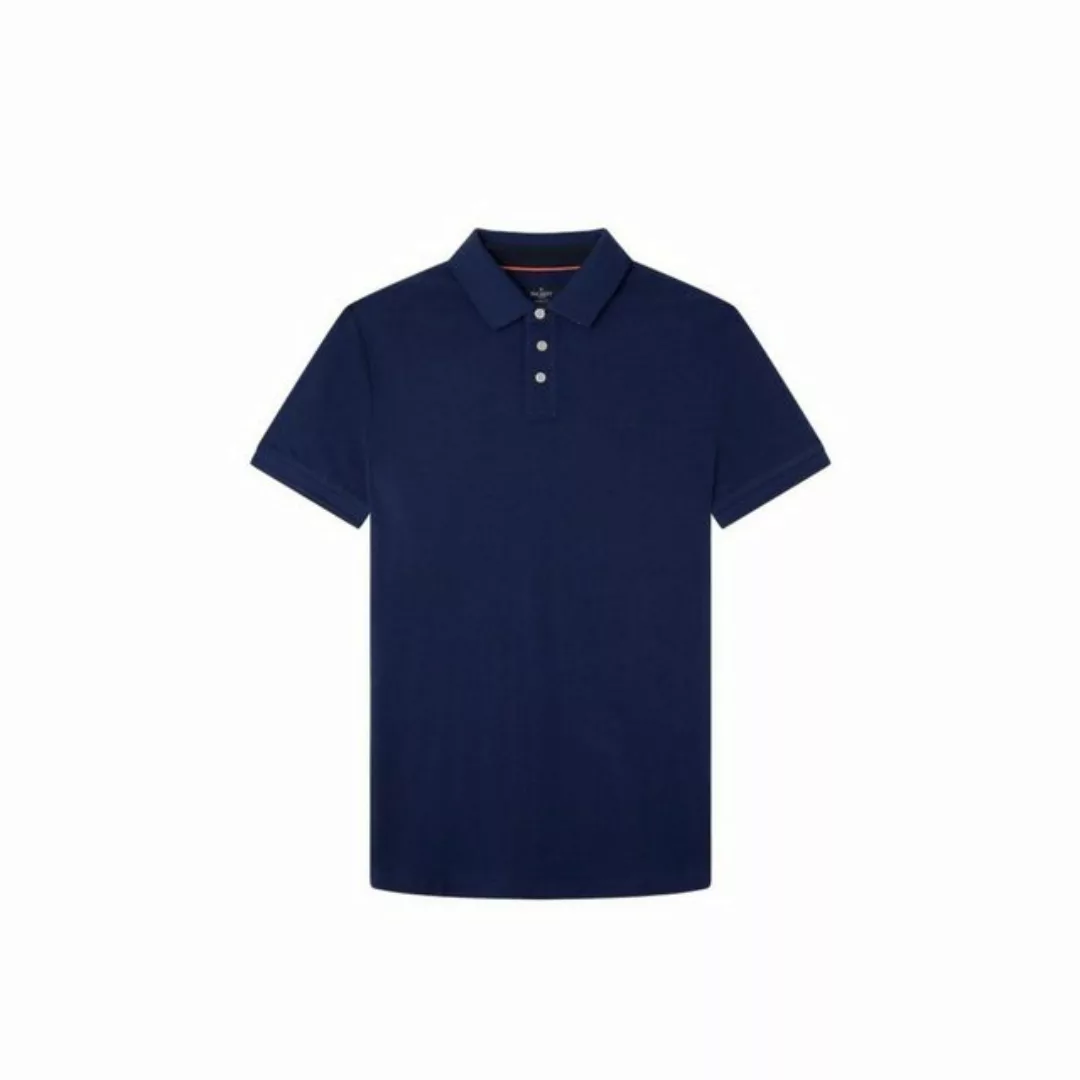 Hackett London Poloshirt marineblau passform textil (1-tlg) günstig online kaufen
