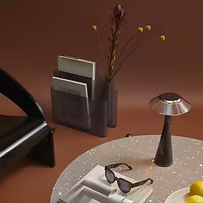 Kartell Space - LED-Designer-Tischleuchte, gold günstig online kaufen