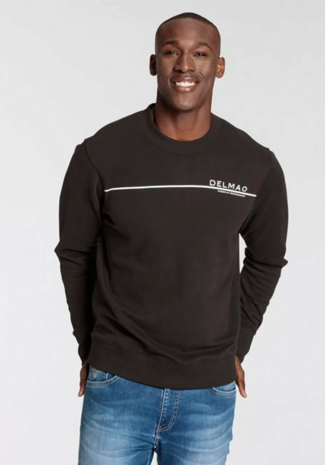 DELMAO Sweatshirt mit Print günstig online kaufen