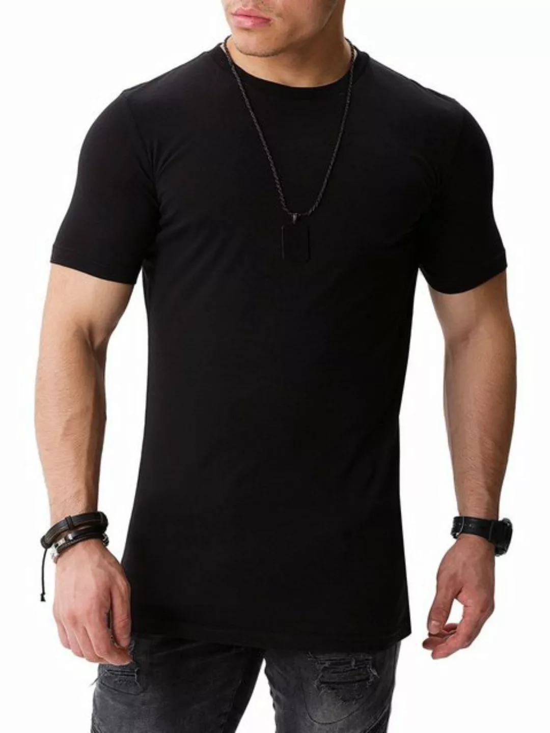 WOTEGA T-Shirt Alton Basic Tee Crew Neck (Set) modernes Rundhalsshirt günstig online kaufen