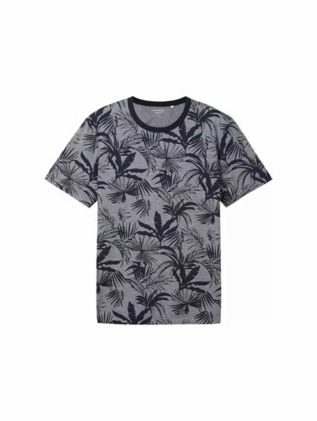 TOM TAILOR T-Shirt T-Shirt mit Allover-Print günstig online kaufen