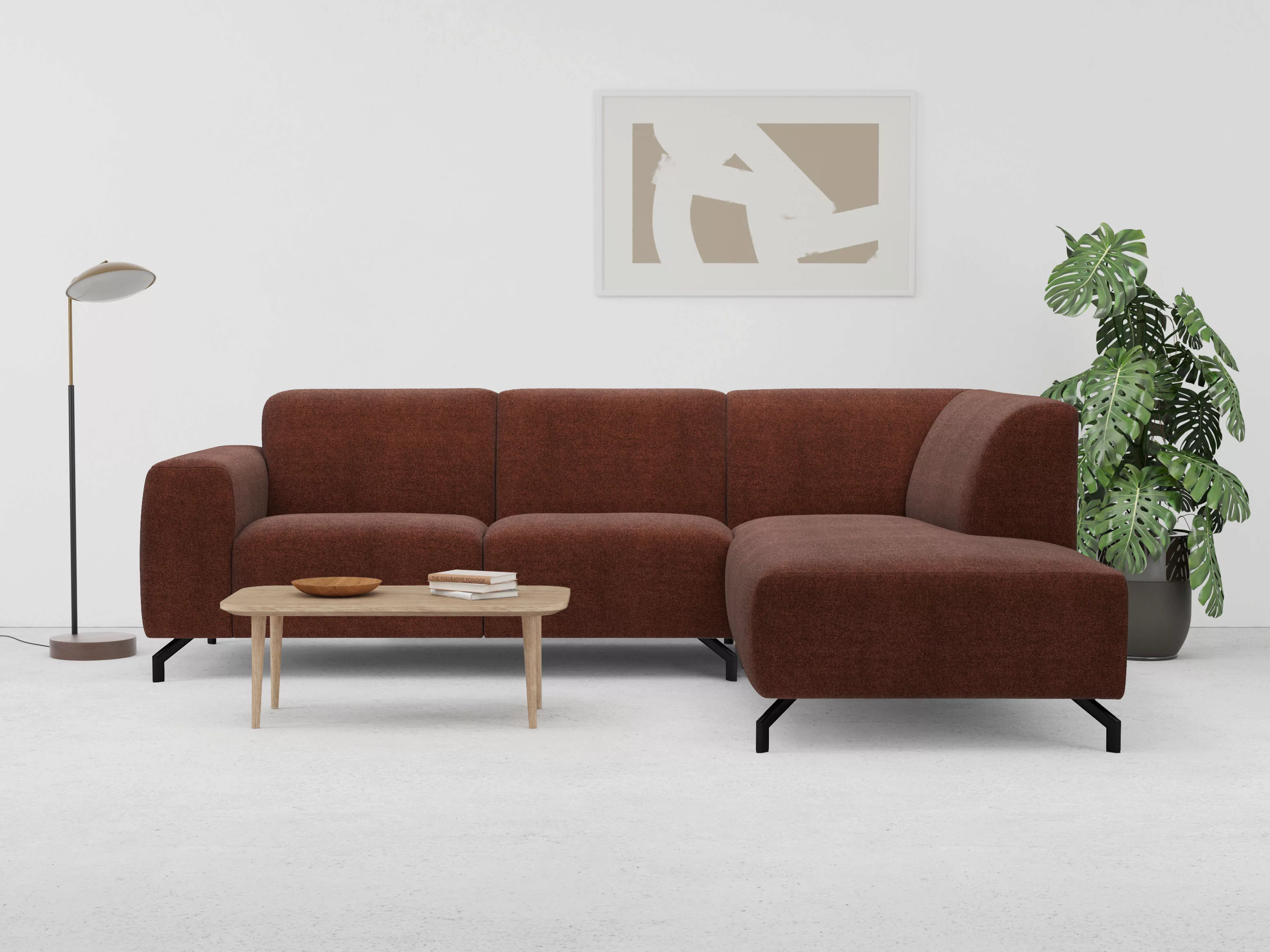 Places of Style Ecksofa "Oleandro, L-Form," günstig online kaufen