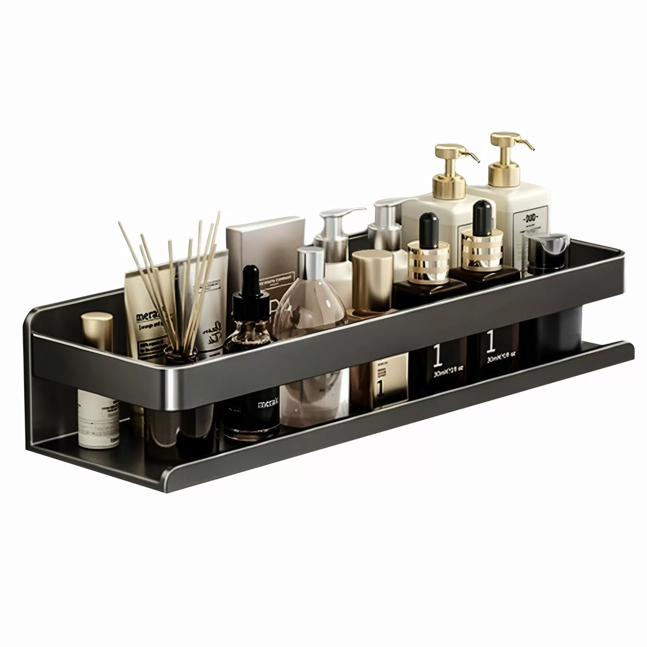 OYLCDI Duschablage Ohne Bohren, Edelstahl Eckregal,30/40/50cm,Duschkorb, günstig online kaufen