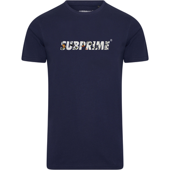 Subprime  T-Shirt Shirt Flower Navy günstig online kaufen