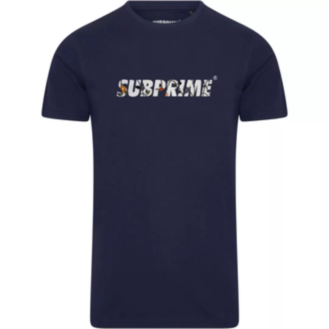 Subprime  T-Shirt Shirt Flower Navy günstig online kaufen