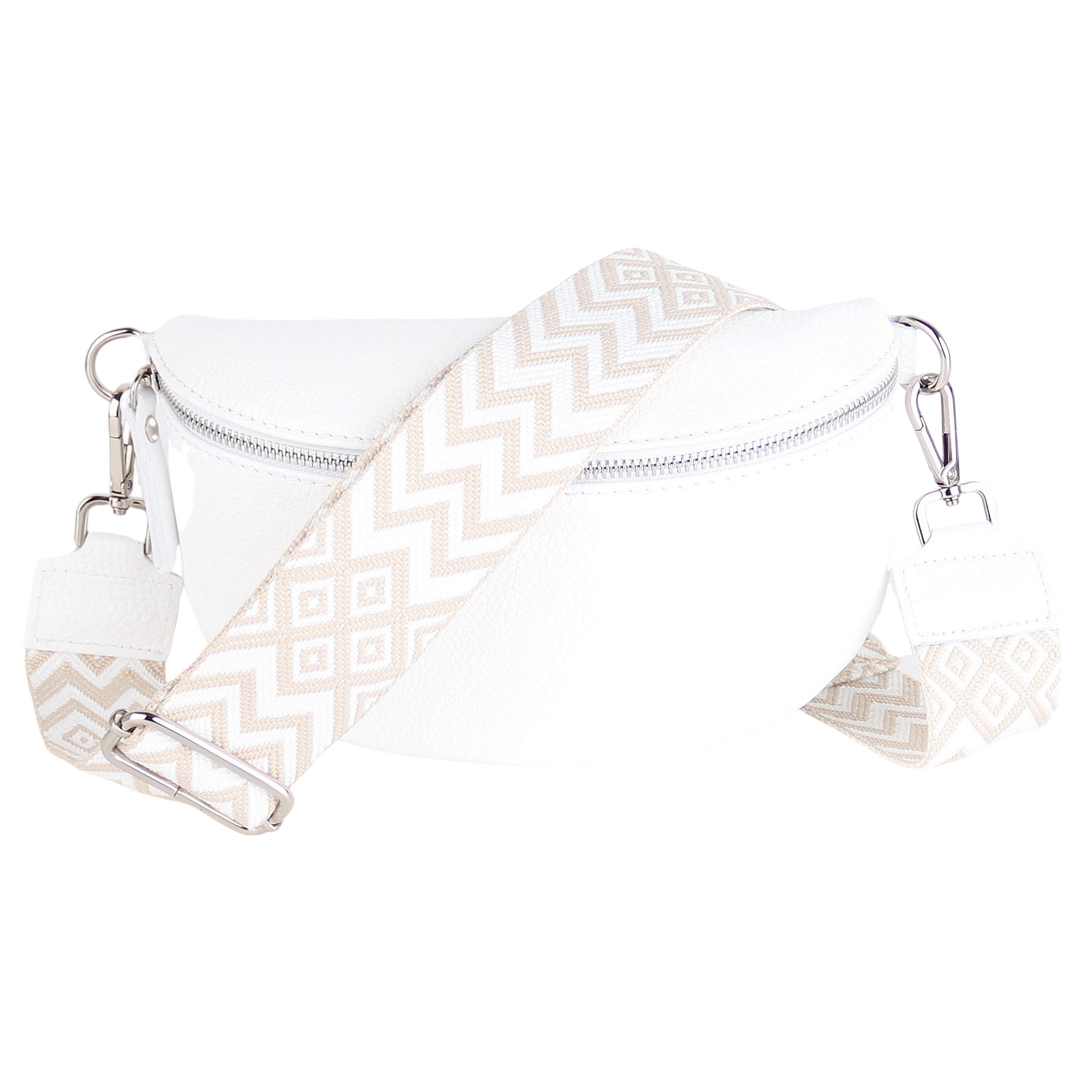 MIRROSI Bauchtasche mit GOLDENER Reißverschluss Damen, günstig online kaufen