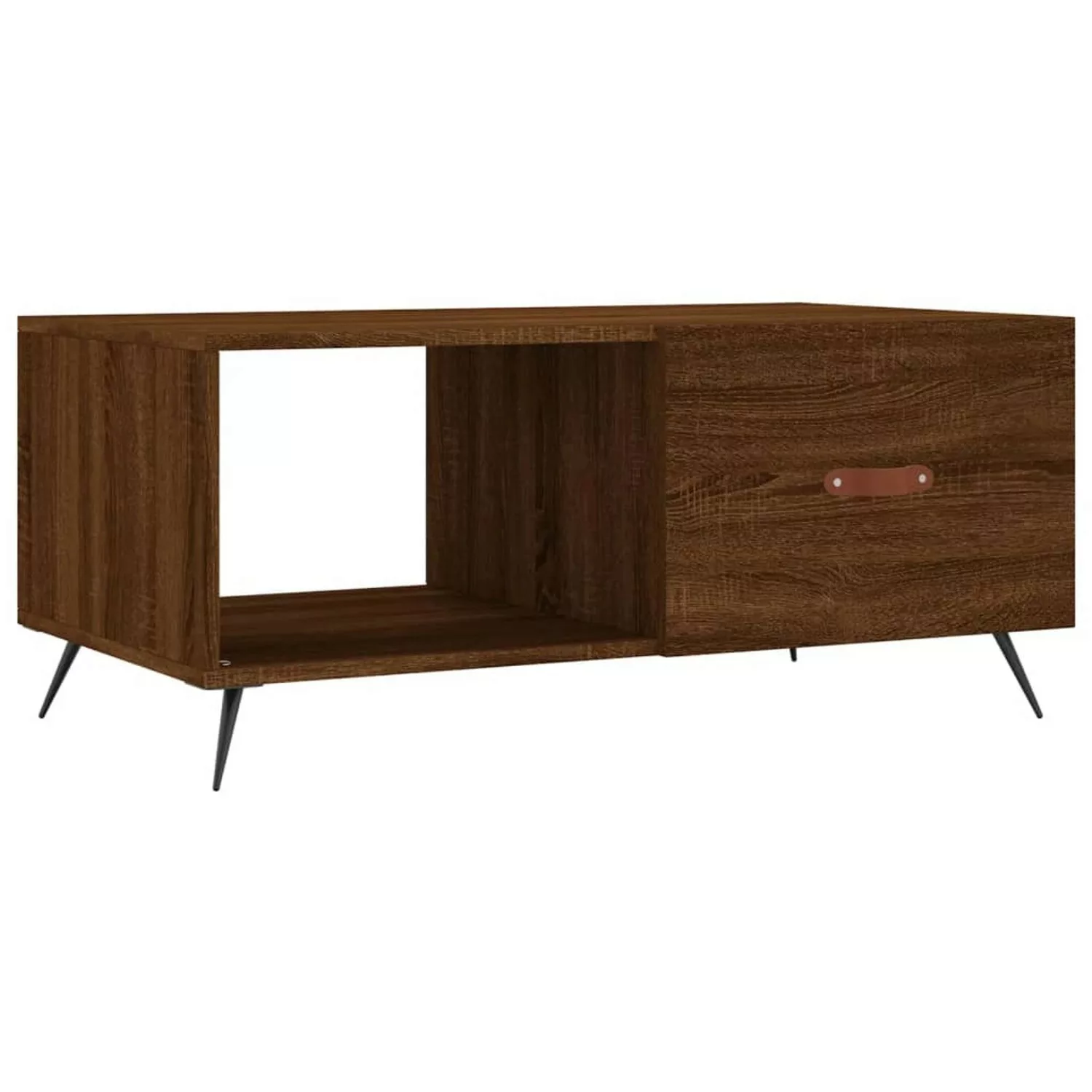 vidaXL Couchtisch Braun Eichen-Optik 90x50x40 cm Holzwerkstoff Modell 4 günstig online kaufen