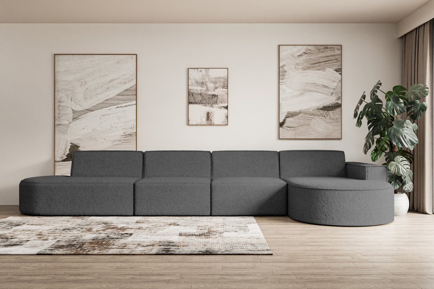 ALTDECOR Ecksofa MARI-L3, Sofa Praktische Bequeme Funktionsecke Couch L-For günstig online kaufen