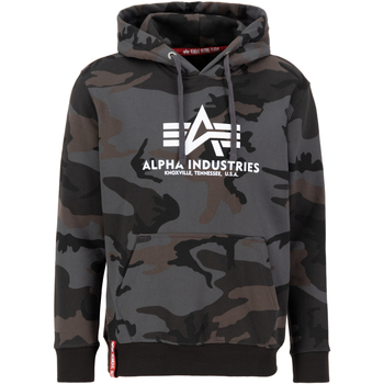 Alpha Industries  Sweatshirt Basic Hoodie BL Camo - black camo günstig online kaufen