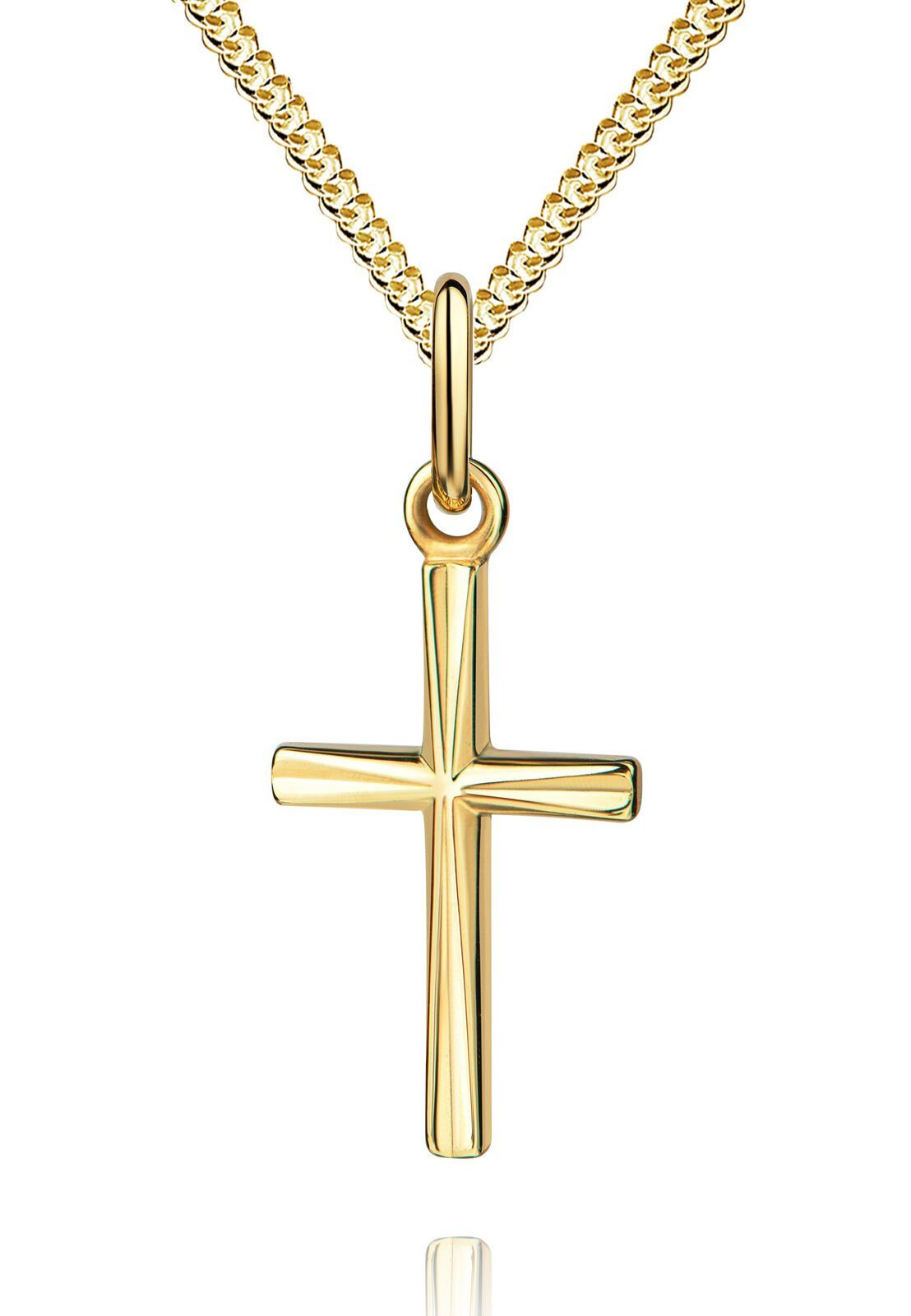JEVELION Kette mit Anhänger kleine Kreuzkette günstig online kaufen