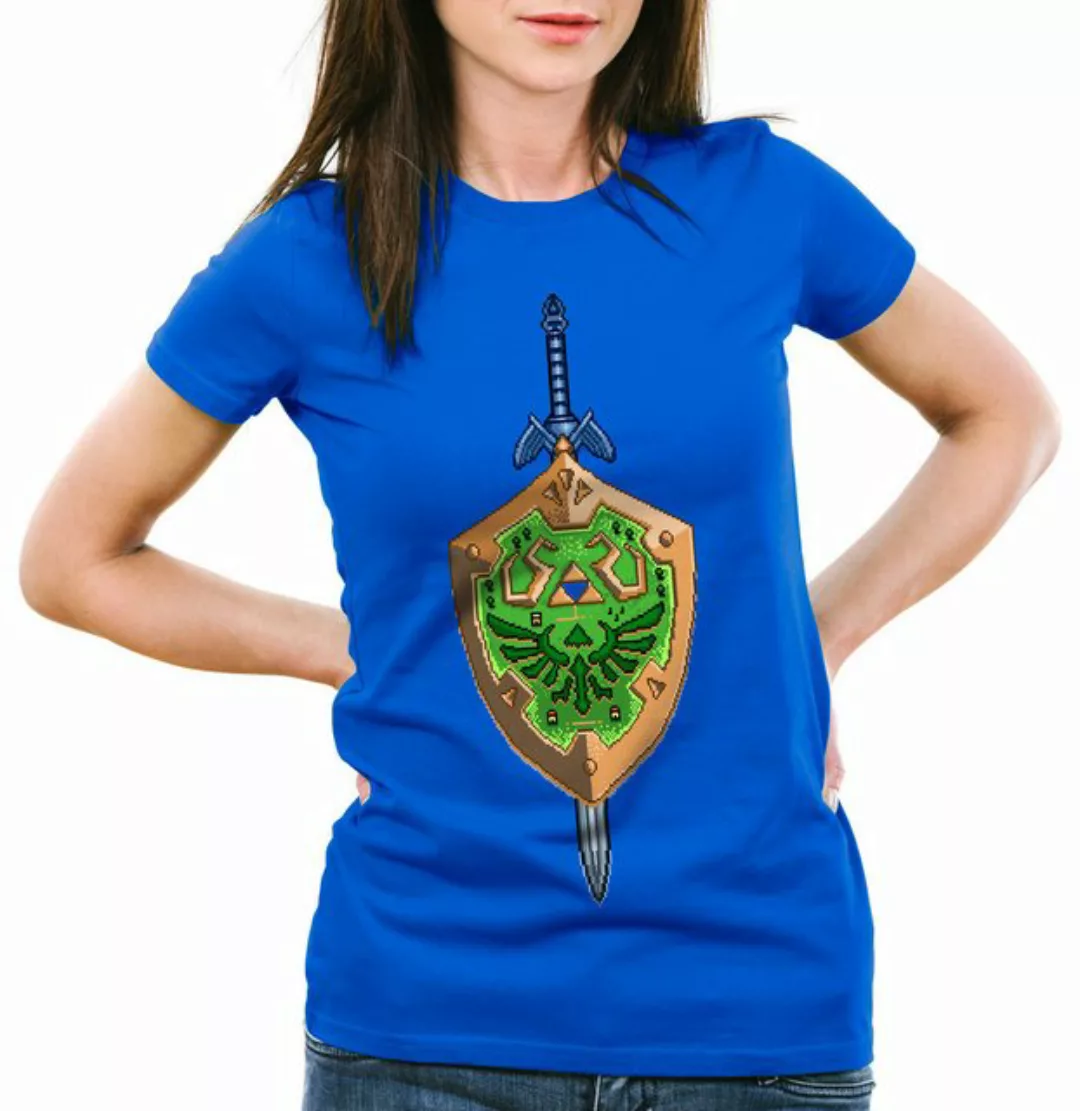 style3 T-Shirt Hyrule Pixel switch link 3ds zelda link nintendo günstig online kaufen