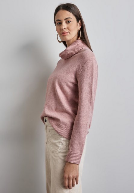 STREET ONE Rollkragenpullover, im soften Baumwoll-Mix günstig online kaufen