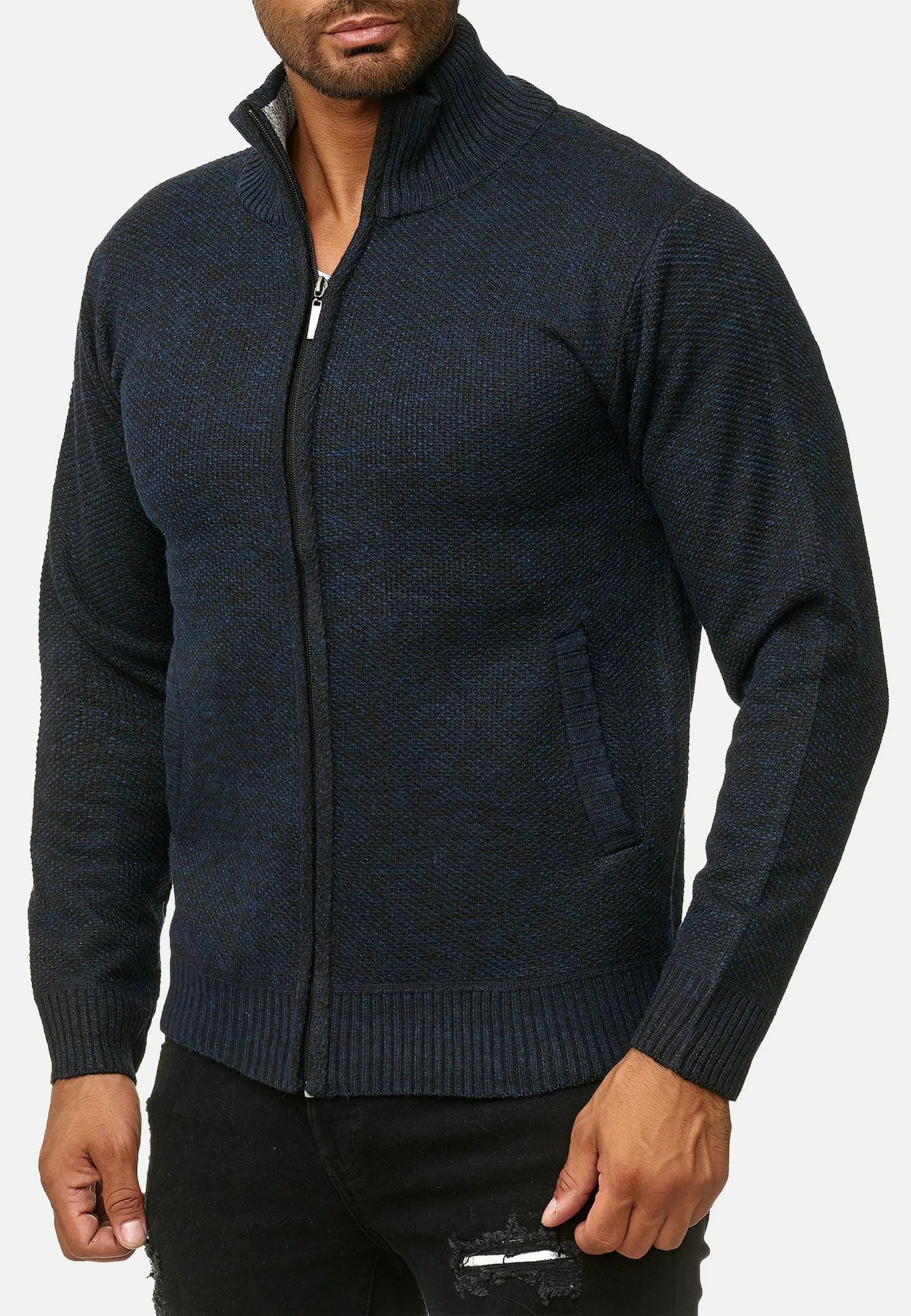 Max Men Cardigan Cardigan mit Stehkragen günstig online kaufen
