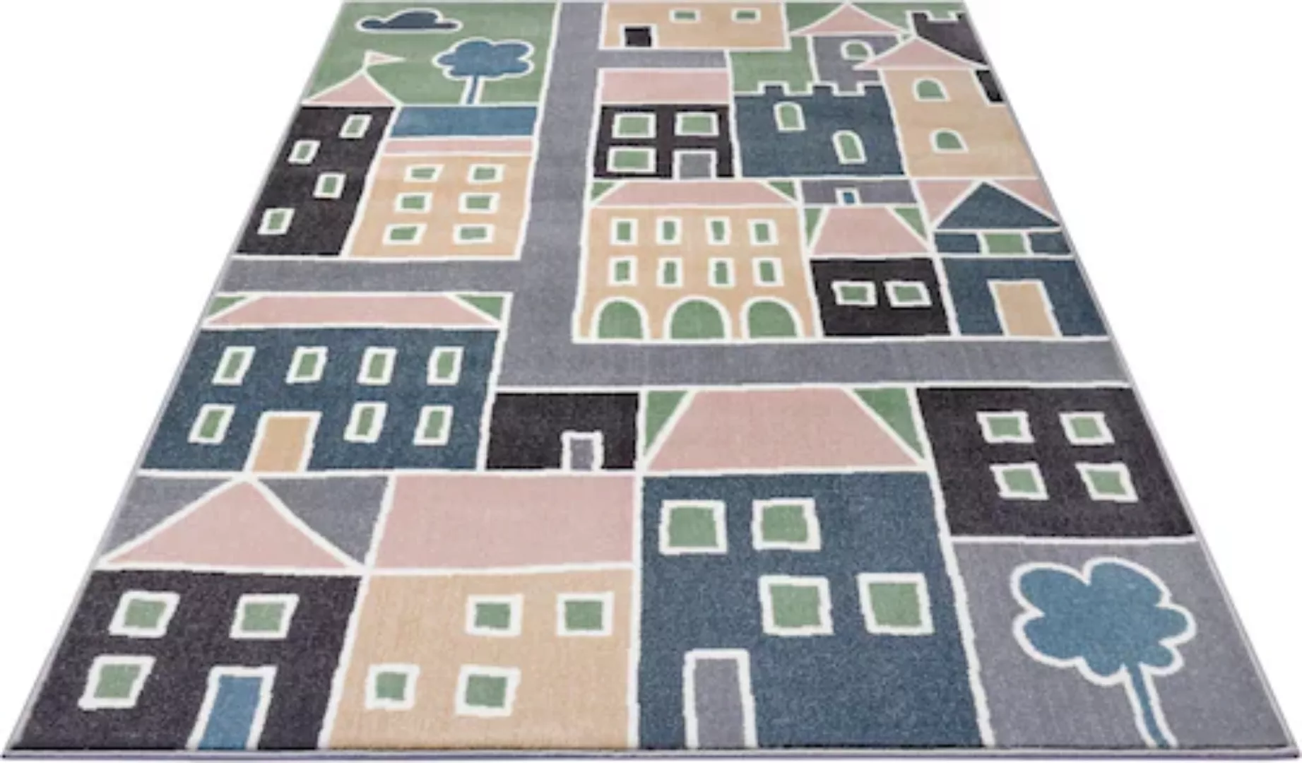 HANSE Home Teppich »Lovely City«, rechteckig günstig online kaufen