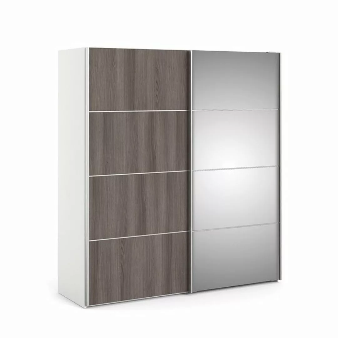 ebuy24 Kleiderschrank Veto Schiebetürenschrank 2 Türen breit 150cm weiss, m günstig online kaufen