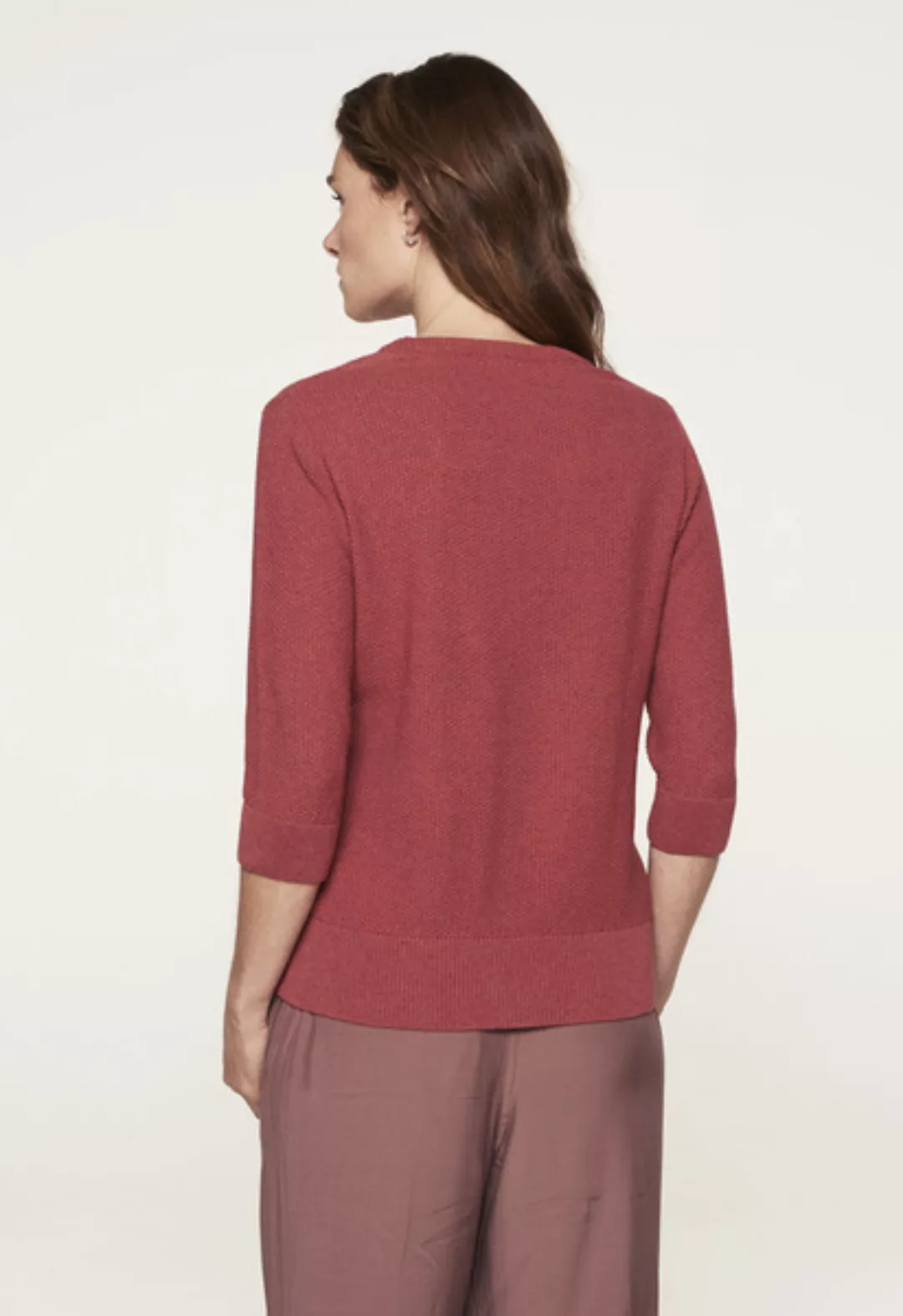 Summer Sweater - Baumwolle - Stehkragen - Gestrickt & Circular günstig online kaufen