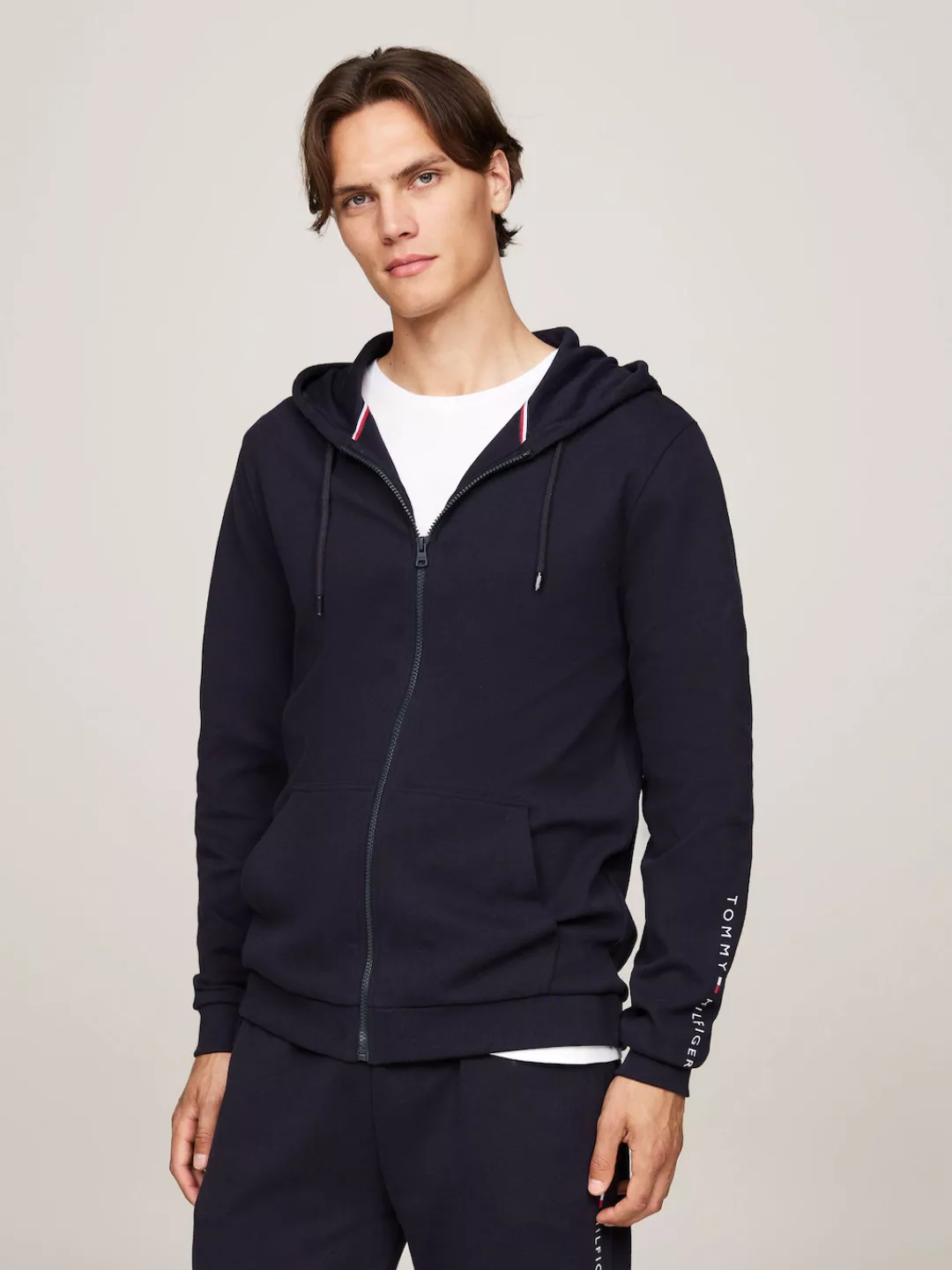 Tommy Hilfiger Underwear Hoodie FZ HOODIE mit Logostickereien günstig online kaufen