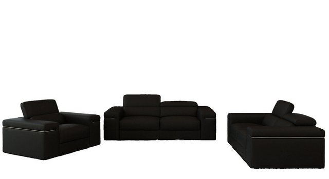 JVmoebel Sofa Rote Luxus Sofagarnitur 3+2+1 Sitzer Couch Garnitur Modernes günstig online kaufen