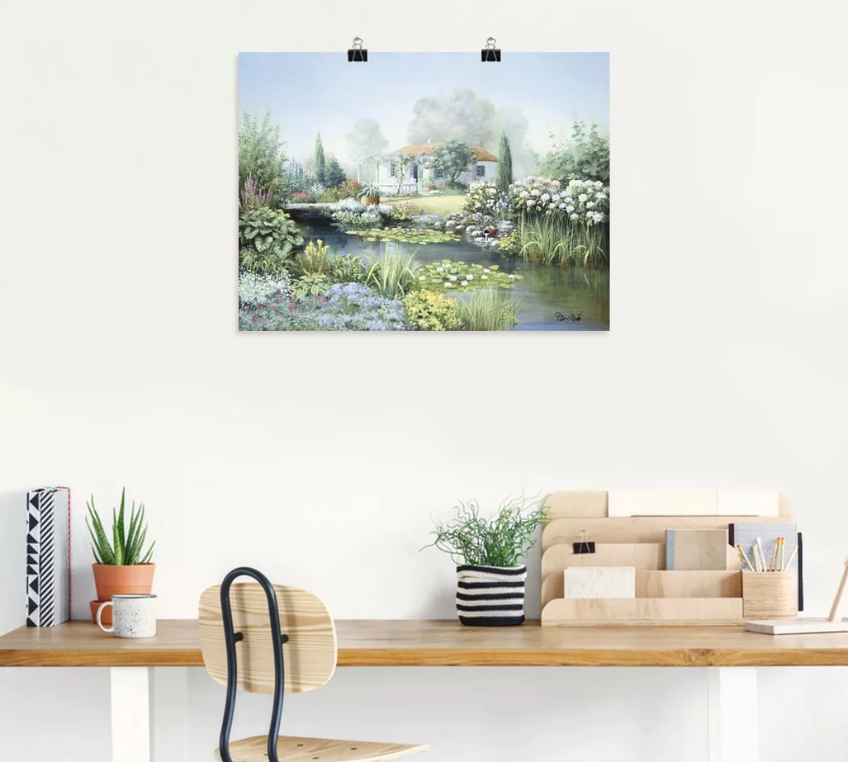 Artland Wandbild »Schatzgarten«, Garten, (1 St.), als Leinwandbild, Poster günstig online kaufen