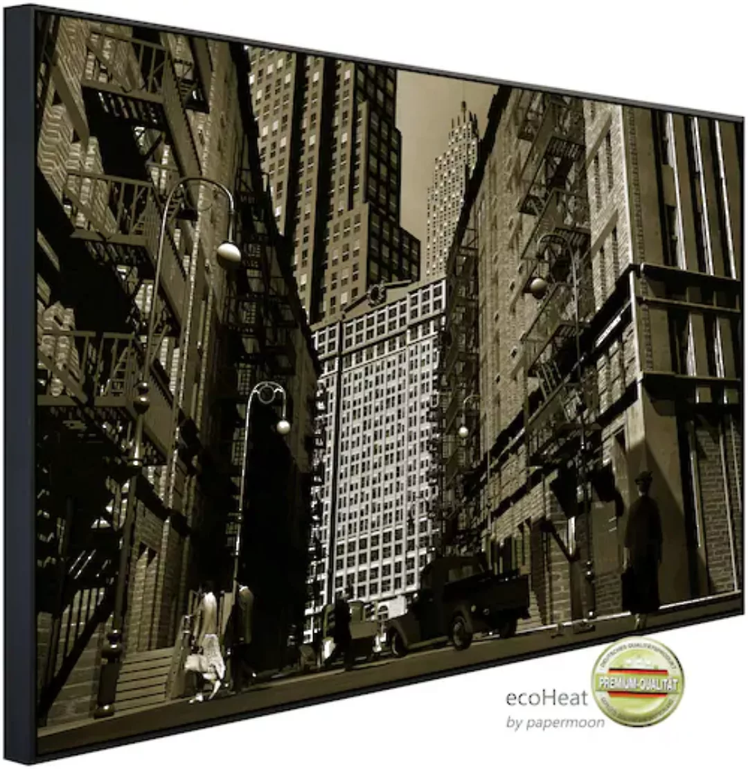 Papermoon Infrarotheizung »New York Schwarz & Weiß« günstig online kaufen
