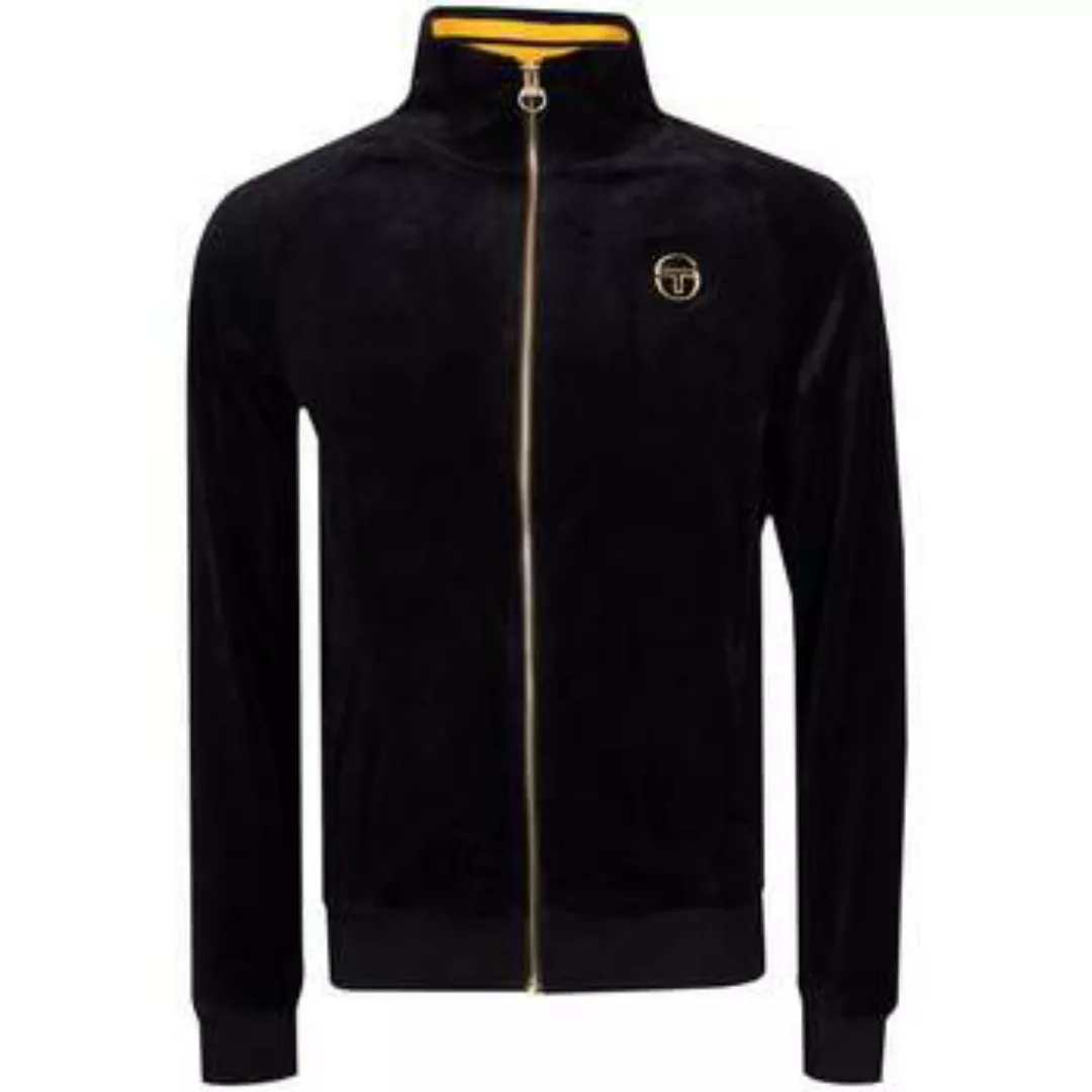 Sergio Tacchini  Trainingsjacken Court Velour Track Top Jacket Black günstig online kaufen