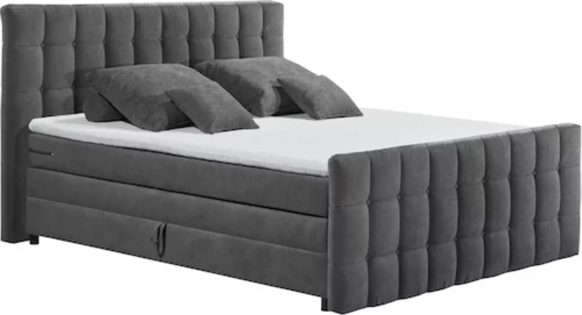ED EXCITING DESIGN Boxspringbett »Mendoza«, inkl. Bettkasten, erhältlich in günstig online kaufen