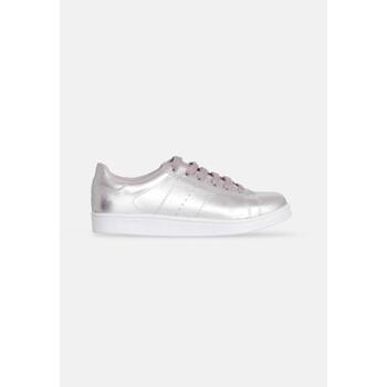 Mangará  Sneaker Damen Leder Sneakers - Metallic Golden und Silber günstig online kaufen