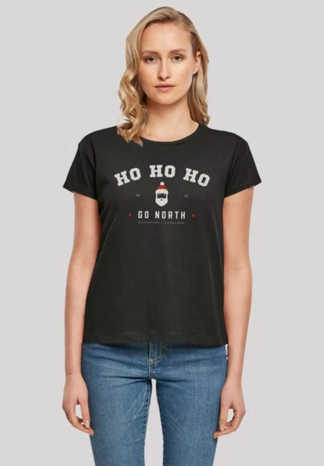 F4NT4STIC T-Shirt Ho Ho Ho Santa Claus Weihnachten Weihnachten, Geschenk, L günstig online kaufen