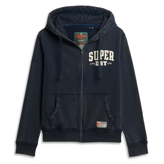 Superdry Sweatshirt Herren Sweatjacke - Vintage Athletic Zip Hoodie günstig online kaufen