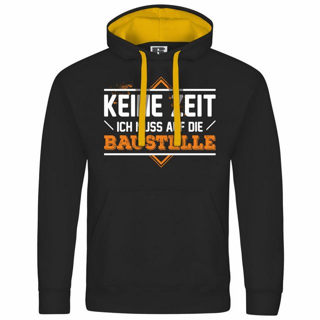 deinshirt Kapuzenpullover Herren Kapuzenpullover Keine Zeit ich muss auf di günstig online kaufen