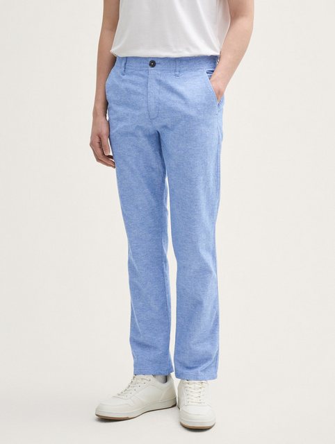 TOM TAILOR Chinohose Regular Chino Hose mit Leinenanteil günstig online kaufen