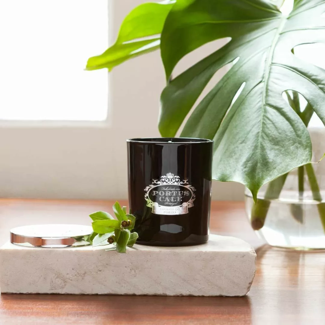 Castelbel Portus Cale Black Edition Duftkerze Candle im schwarzen Glasbehäl günstig online kaufen