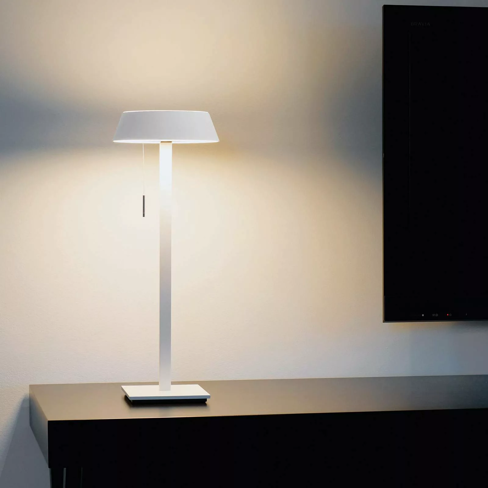 OLIGO Glance LED-Tischlampe weiß matt günstig online kaufen