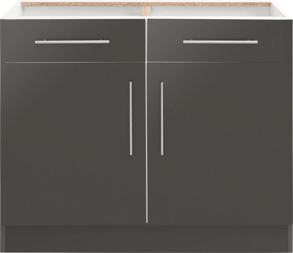 wiho Küchen Unterschrank "Cali", 100 cm breit, ohne Arbeitsplatte günstig online kaufen