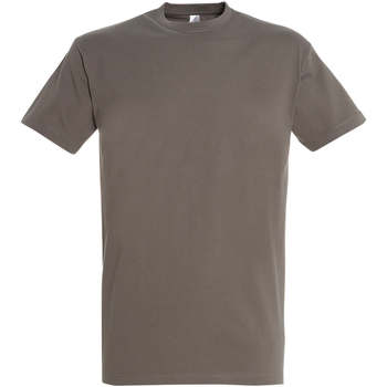 Sols  T-Shirt IMPERIAL camiseta color Zinc-100% algodón semi-peinado günstig online kaufen
