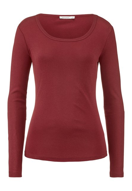 Hessnatur T-Shirt Softrib Slim aus Bio-Baumwolle mit TENCEL™ Modal (1-tlg) günstig online kaufen