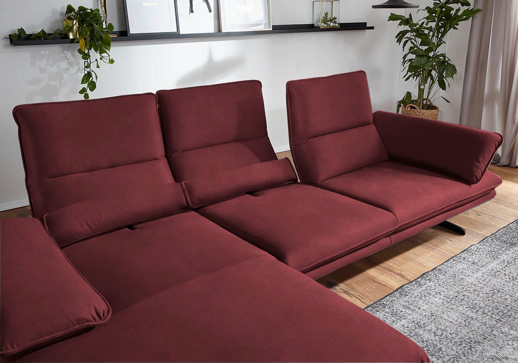 W.SCHILLIG Ecksofa "broadway, Designsofa mit tollem Sitzkomfort", Sitztiefe günstig online kaufen