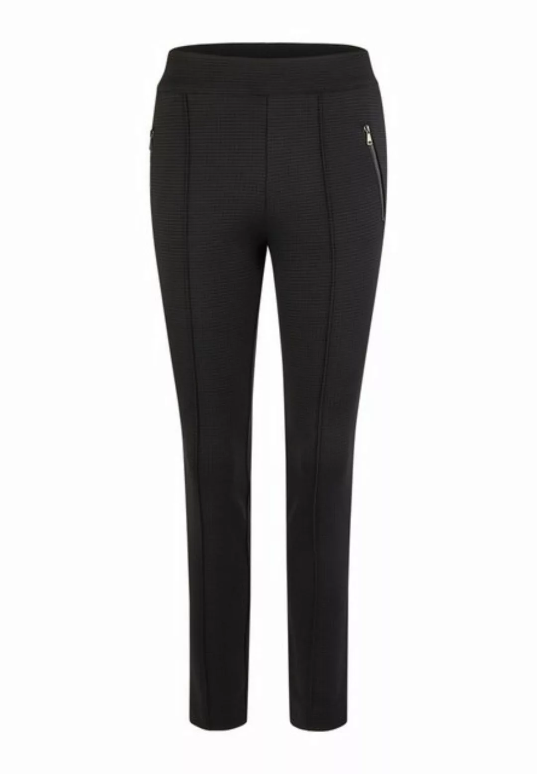 MARC AUREL 2-in-1-Hose Leggings mit tonigem Mini-Hahnentritt black varied günstig online kaufen