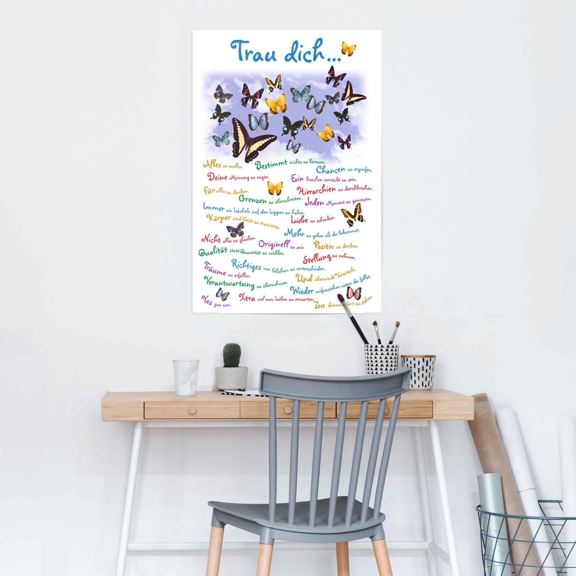 Reinders! Poster Trau dich…, (1 St) günstig online kaufen
