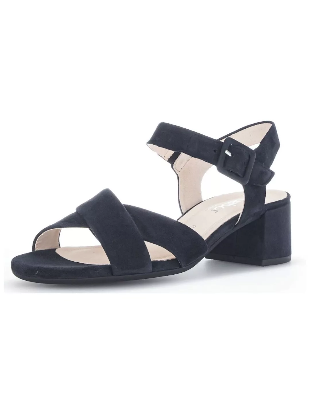 Gabor Comfort Riemchensandale "Gabor Comfort Sandalen Veloursleder" günstig online kaufen