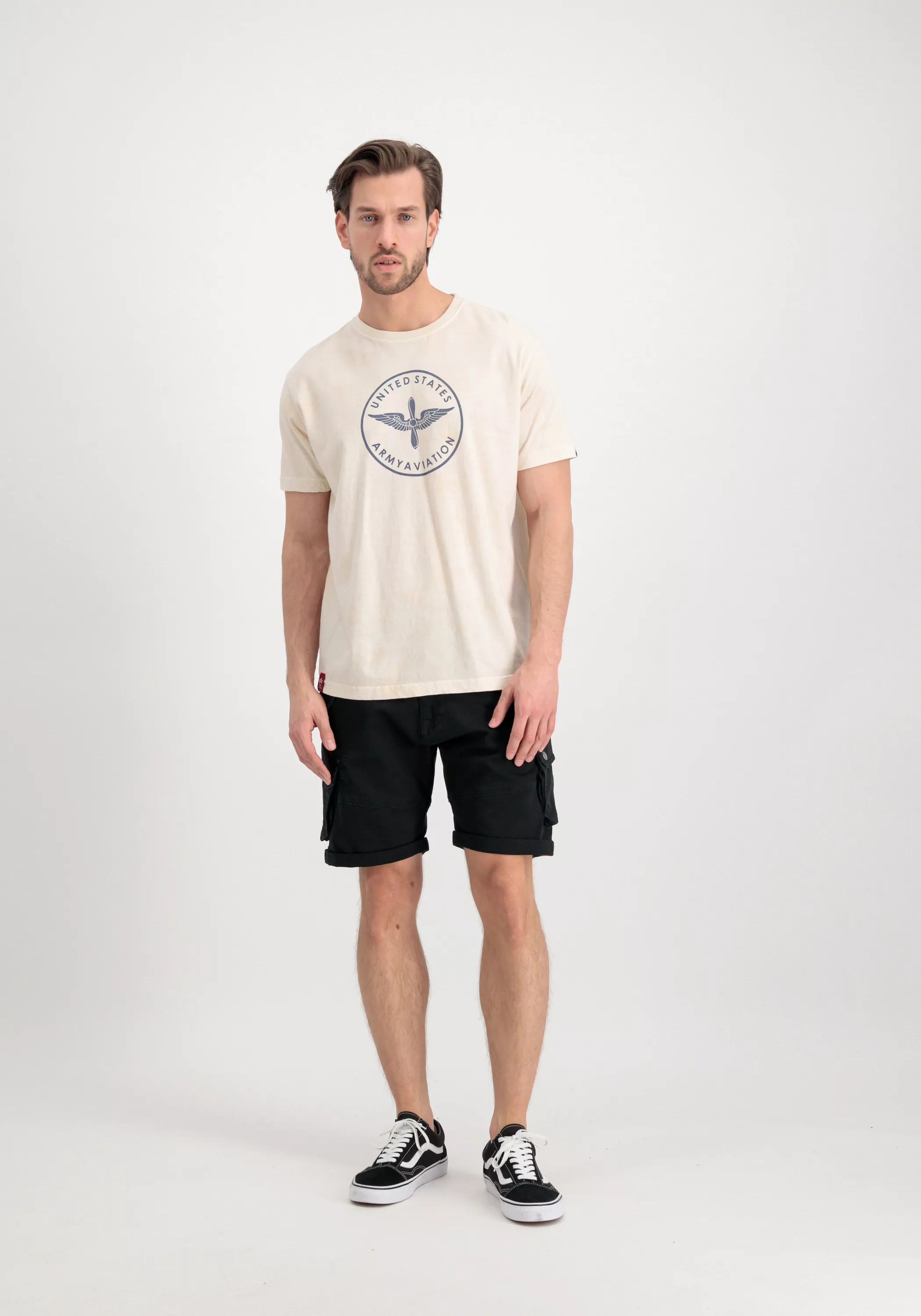 Alpha Industries T-Shirt "Alpha Industries Men - T-Shirts Vintage Aviation günstig online kaufen