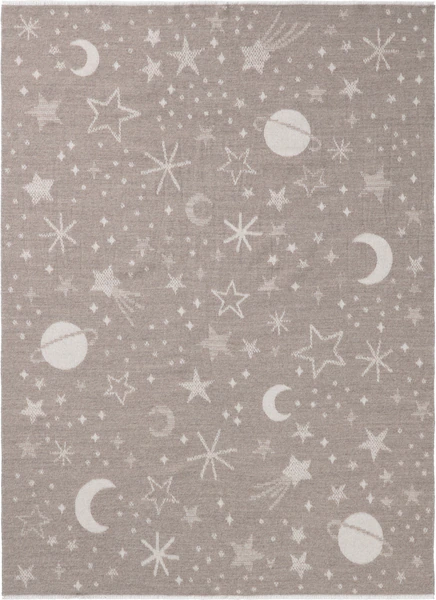 Biederlack Babydecke »Babydecke Universe«, 75 x 100, mit kurzen Fransen günstig online kaufen