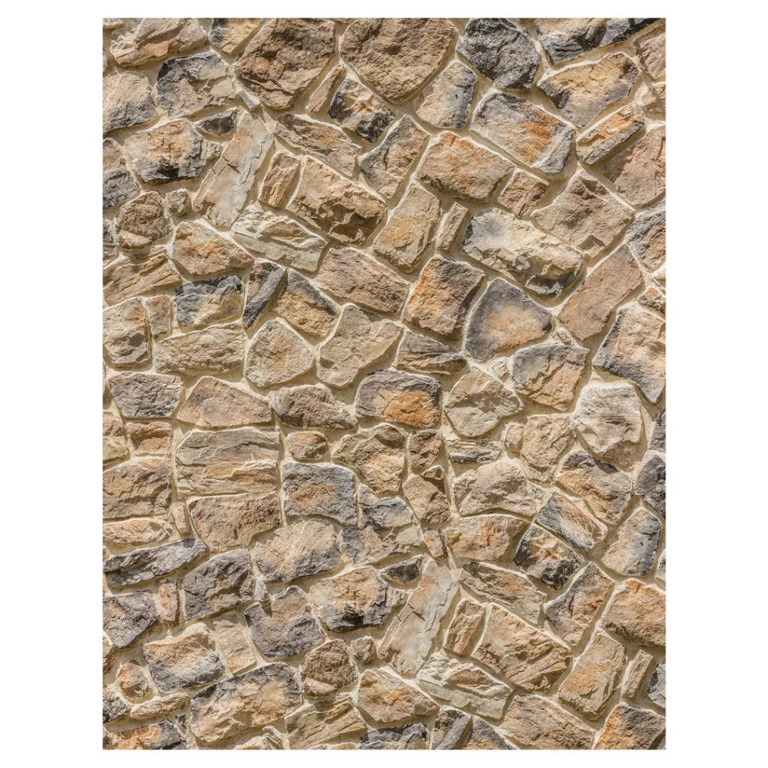 Komar Fototapete Muro Steinmauer B/L: ca. 200x260 cm günstig online kaufen